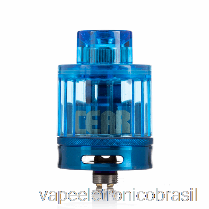 Vape Recarregável Wotofo Gear V2 24mm Rta Azul